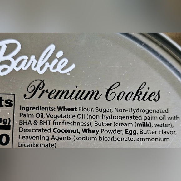 NWT BARBIE HOLIDAY COOKIES & BEAUTY 7pc GIFT SET! - Picture 9 of 16